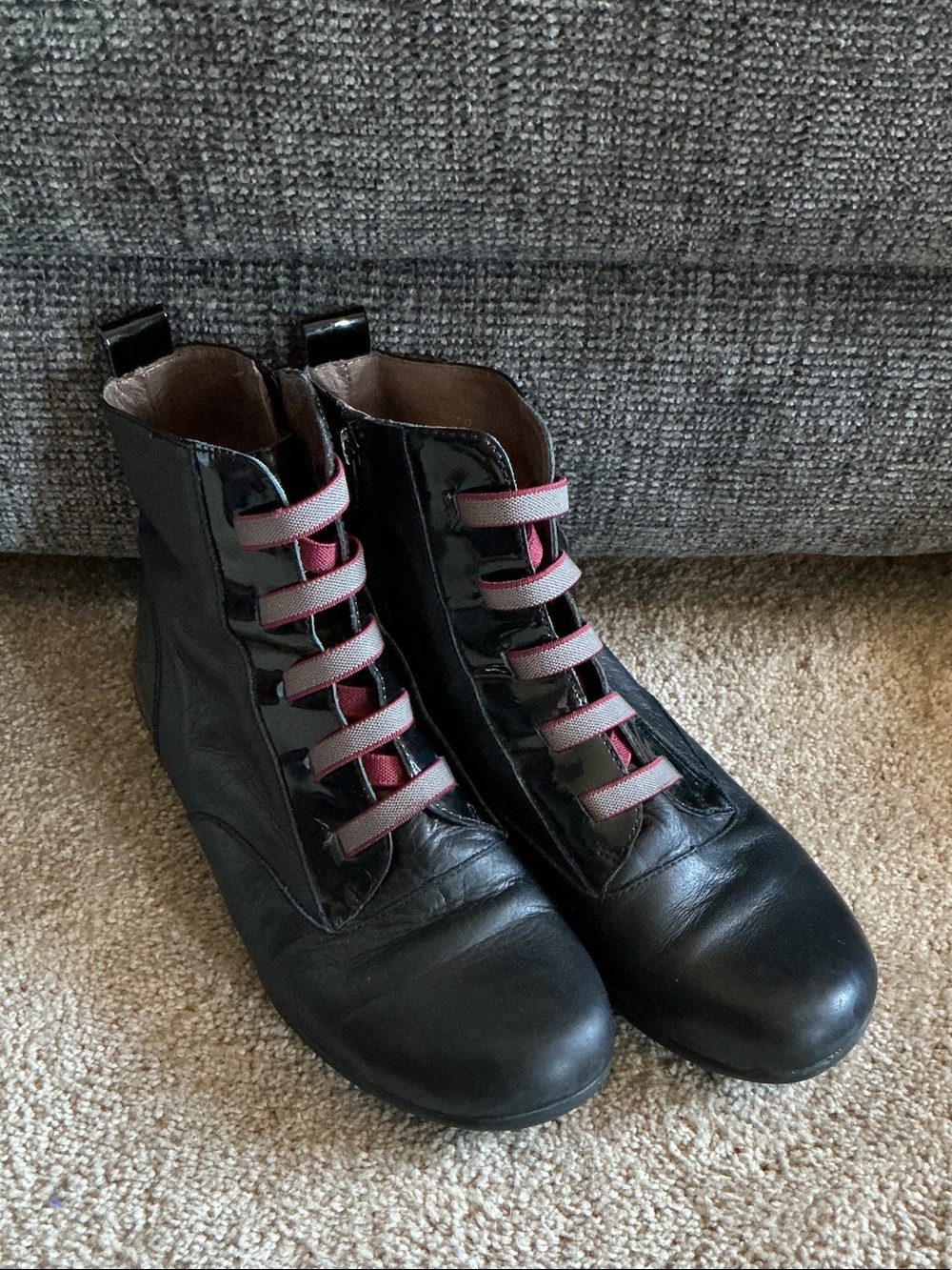 Wonders Soft Cushion Bending Ankle Boots